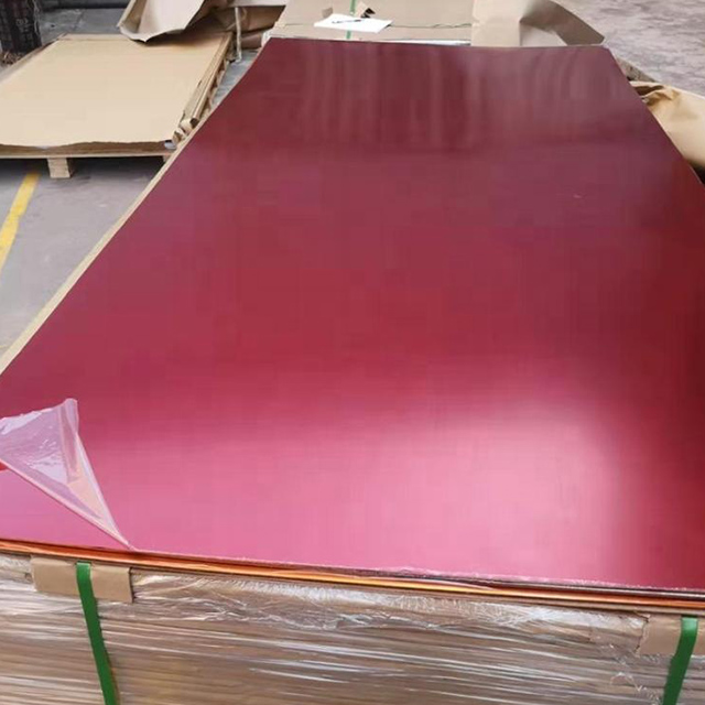 3mm 4ft X 8ft Double Sided Two Way Gold Acrylic Mirror Sheet Manufacuter